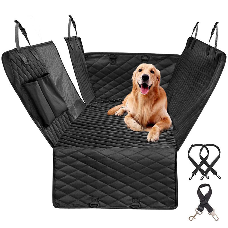 Multi-Style Pet Car Seat Cushion & Travel Carrier