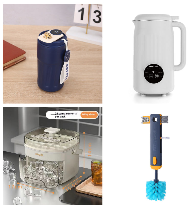 Smart Digital Thermal Bottle | Insulated Travel Coffee Mug | 450ml