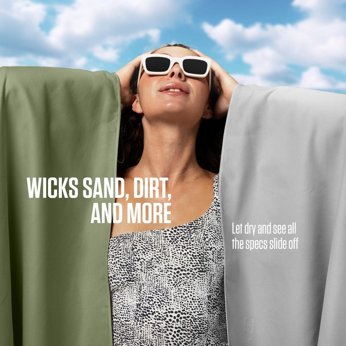 Microfiber Travel Towel | Ultra-Compact, Quick-Dry | Beach, Gym & Camping