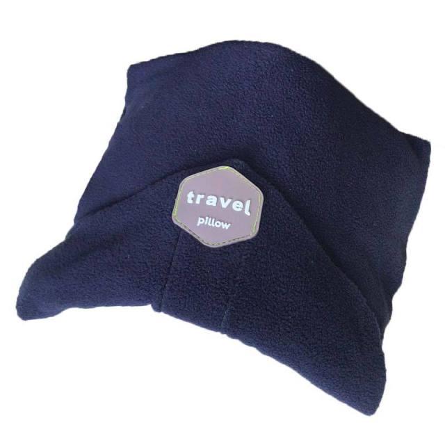 Memory Foam Travel Neck Pillow | 360° Adjustable with Chin Support | Airplane & Car