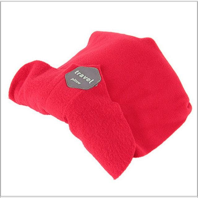 Memory Foam Travel Neck Pillow | 360° Adjustable with Chin Support | Airplane & Car