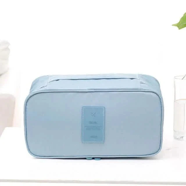 Travel Underwear & Lingerie Organizer Bag | Waterproof, Compact | 6 Colors