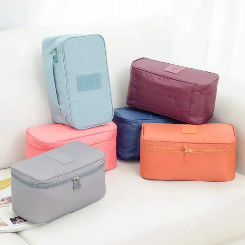Travel Underwear & Lingerie Organizer Bag | Waterproof, Compact | 6 Colors