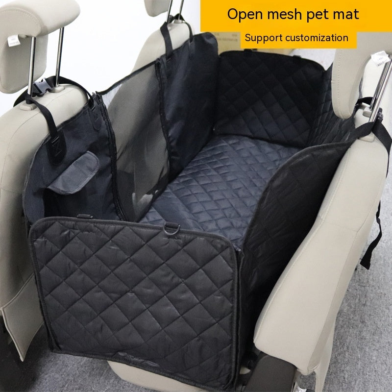 Multi-Style Pet Car Seat Cushion & Travel Carrier