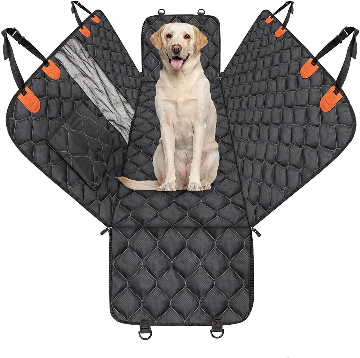 Multi-Style Pet Car Seat Cushion & Travel Carrier