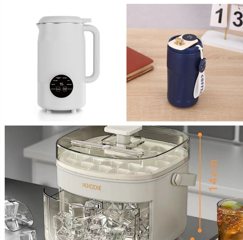 Smart Digital Thermal Bottle | Insulated Travel Coffee Mug | 450ml