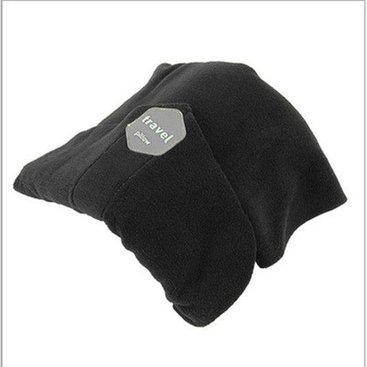 Memory Foam Travel Neck Pillow | 360° Adjustable with Chin Support | Airplane & Car