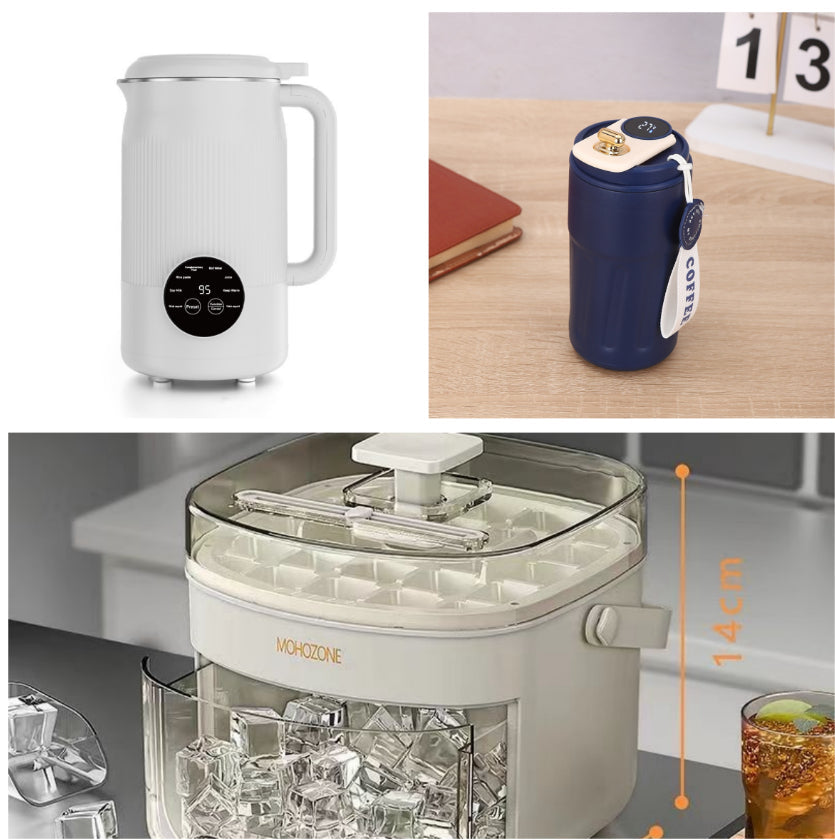 Smart Digital Thermal Bottle | Insulated Travel Coffee Mug | 450ml